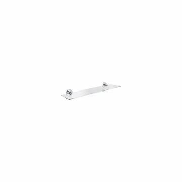 Etajera sticla 530 mm cu suport essentials Grohe nou, crom lucios