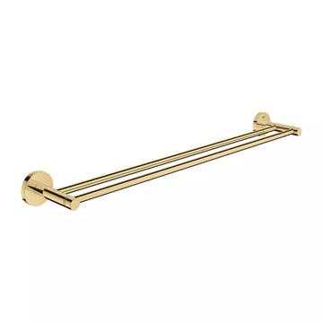 Suport prosop bara dublu essentials Grohe 600 mm cool sunrise, auriu