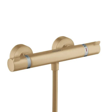 Baterie dus termostatica ecostat comfort, Hansgrohe brushed bronze