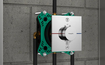 Ornament shower Hansgrohe select comfort e termostatic, 2 functii,  crom