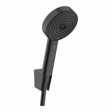 Set dus pulsify Hansgrohe select 105 relaxation 3 jet cu porter si furtun dus 1.25M,  negru mat