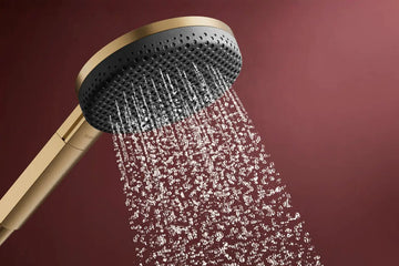 Para dus raindance Hansgrohe alive select s 125, 3 jeturi, brushed bronze