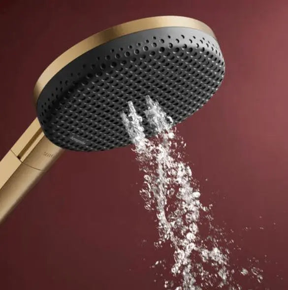 Para dus Hansgrohe Raindance alive select s 125, 3 jeturi, brushed bronze