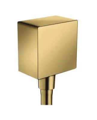 Fixfit Hansgrohe square, polished gold optic