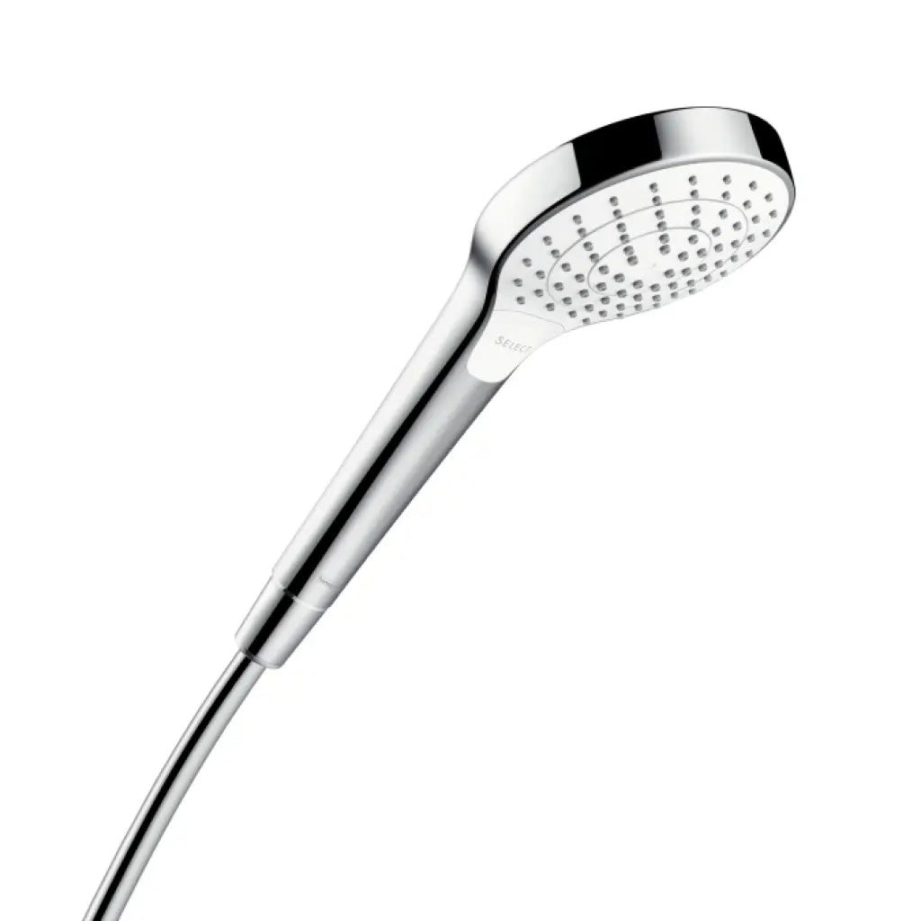 Para dus Hansgrohe Croma Select S alb-crom, 3 jeturi