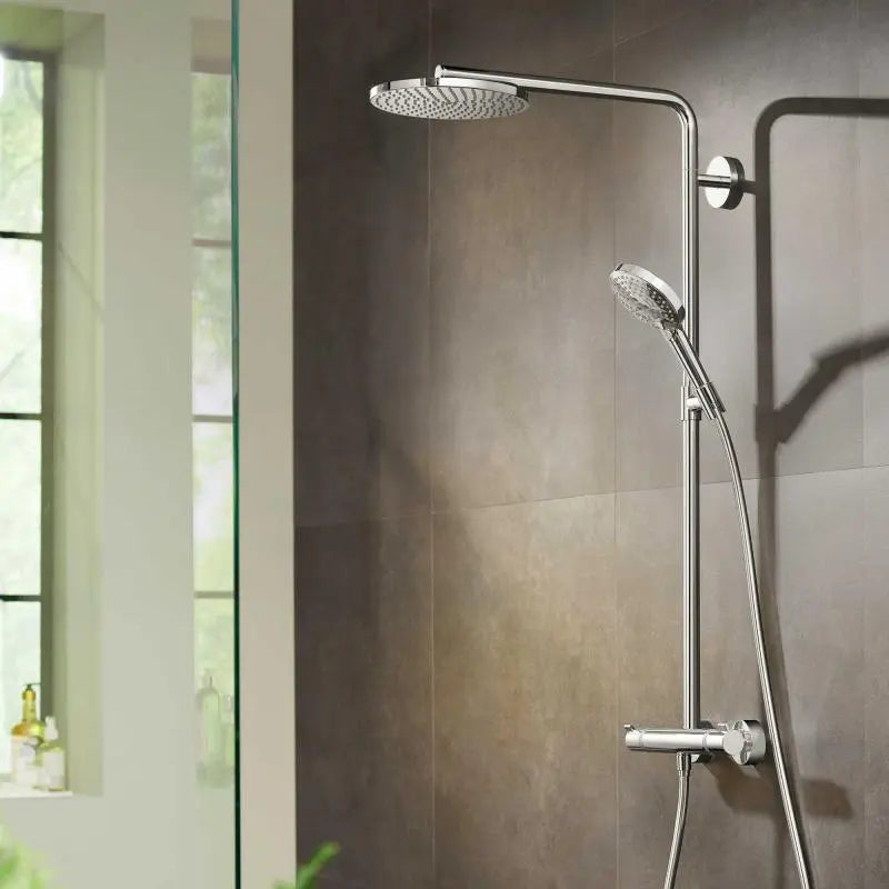 Sistem dus Hansgrohe Raindance select s 240 1JET p termostatic, crom, termostatata