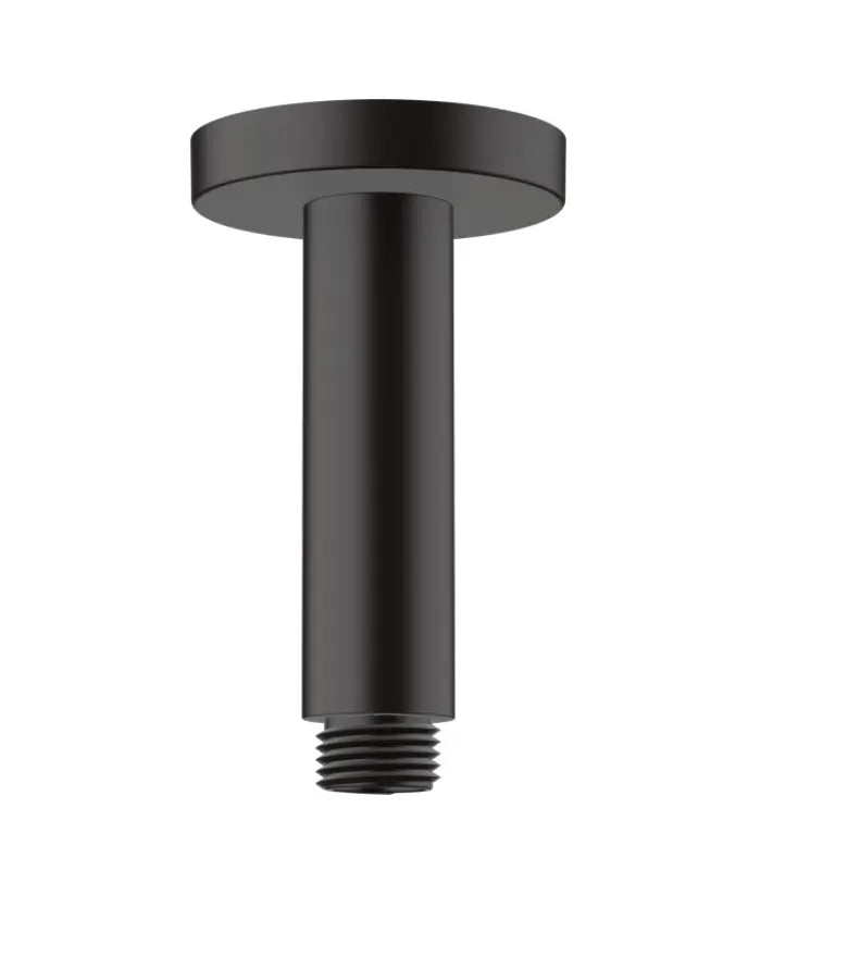 Prelungire brat dus Hansgrohe Vernis Blend 100 mm, cu prindere din tavan, negru mat