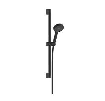 Set dus activera Hansgrohe select s 95, 2 jeturi, ecosmart,  bara 65 cm, furtun 1.6M, negru mat