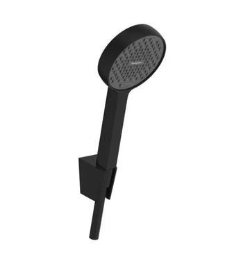 Set dus activera Hansgrohe select s 95, 2 jeturi, ecosmart, cu porter si furtun 1.60, negru mat