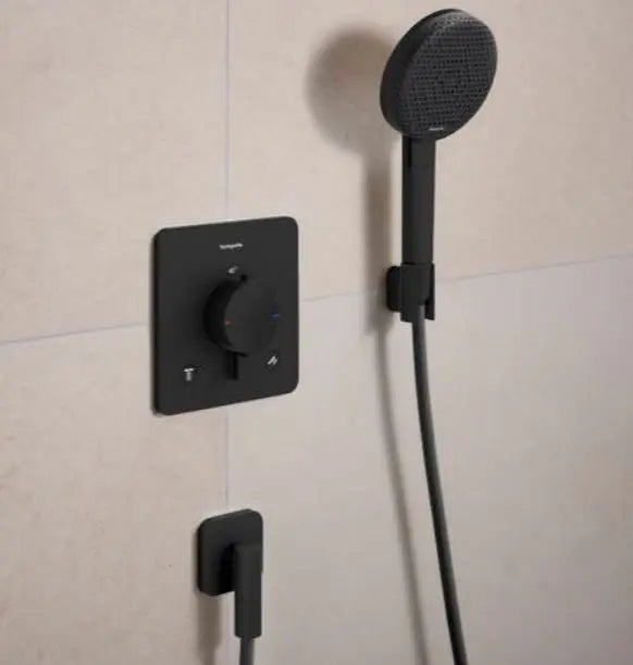Hansgrohe Porter fine, negru mat