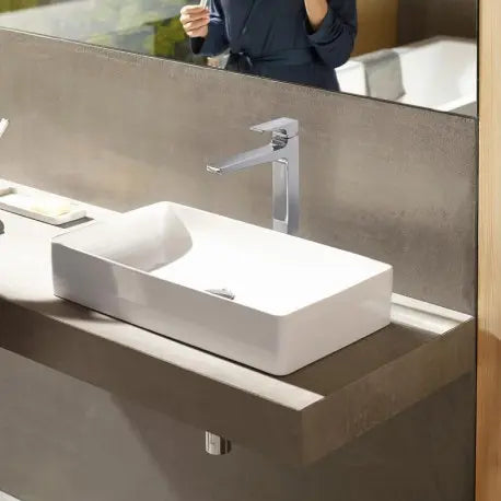 Baterie lavoar Hansgrohe Metropol 260, cu ventil click-clack, crom