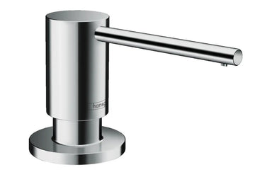 Dozator Hansgrohe sapun lichid A41 500 ml, pentru montaj in blat, crom