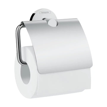 Suport hartie igienica cu aparatoare logis Hansgrohe universal, crom