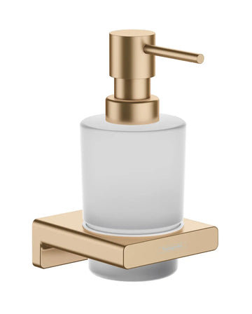 Dozator sapun lichid suport addstoris, Hansgrohe brushed bronze