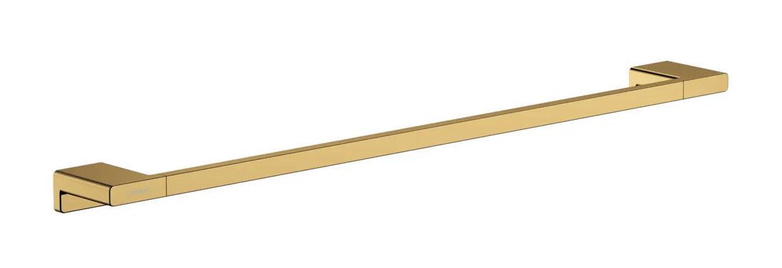 Suport prosop bara Hansgrohe Addstoris 648MM, polished gold optic, negru