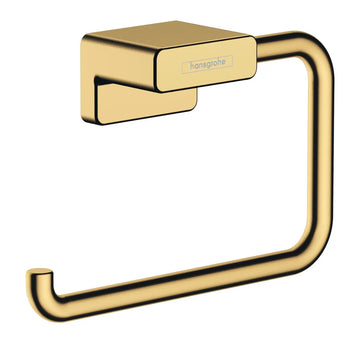 Suport hartie igienica fara aparatoare addstoris Hansgrohe polished gold optic, auriu lucios