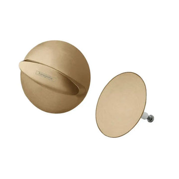 Set Hansgrohe flexaplus s cu preaplin, ventil si sifon pentru cada, brushed bronze