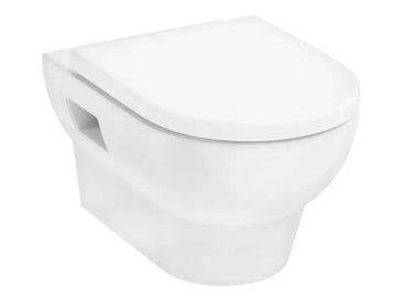 Set Hansgrohe vas WC gladelake s suspendat 540 aquachannel, cu capac soft close