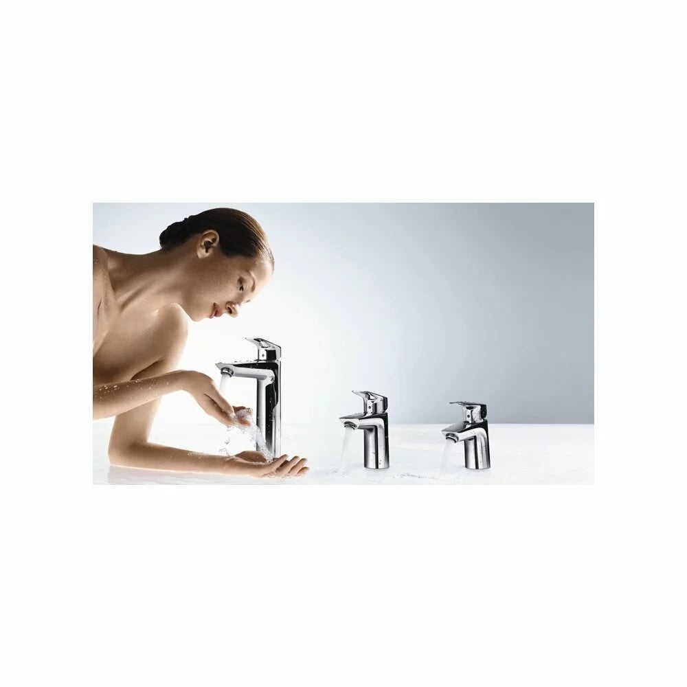 Baterie lavoar inalta Hansgrohe Logis 190 fara ventil, crom