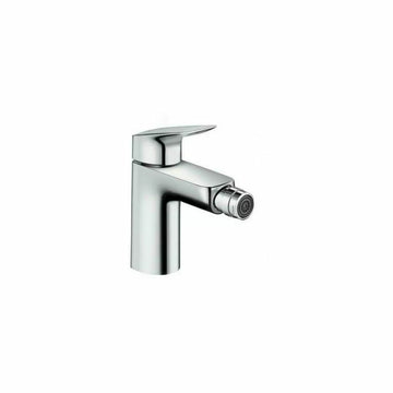 Baterie bideu logis Hansgrohe 100, crom lucios