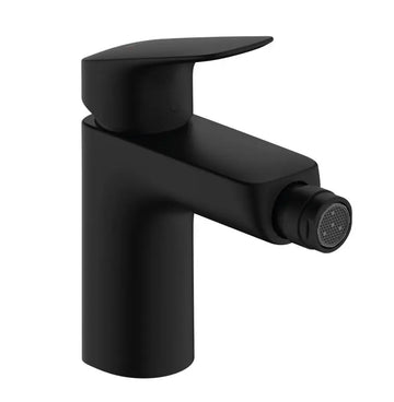 Baterie bideu logis Hansgrohe 100, negru mat