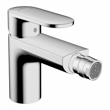 Baterie bideu vernis Hansgrohe blend cu ventil, crom