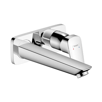 Ornament baterie lavoar perete logis Hansgrohe, crom lucios