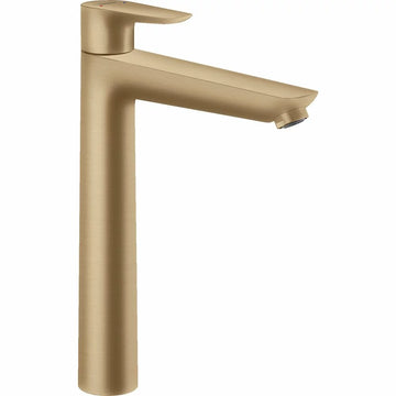 Baterie lavoar talis Hansgrohe e 240 cu ventil, brushed bronze
