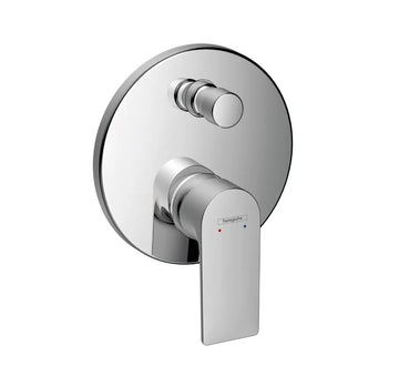 Ornament baterie incastrata cada rebris Hansgrohe e, crom