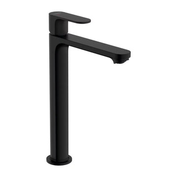 Baterie lavoar rebris Hansgrohe s 240 cool start cu ventil pop up, negru mat