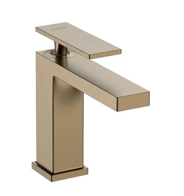 Baterie lavoar tecturis Hansgrohe e 110 , cu ventil pop up, brushed bronze