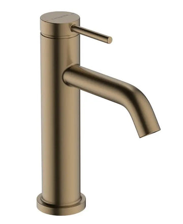Baterie lavoar tecturis Hansgrohe s 110 ecosmart, cu ventil pop up, brushed bronze