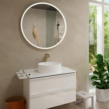 Baterie lavoar tecturis Hansgrohe s 240, fine coolstart ecosmart +, fara ventil , brushed bronze