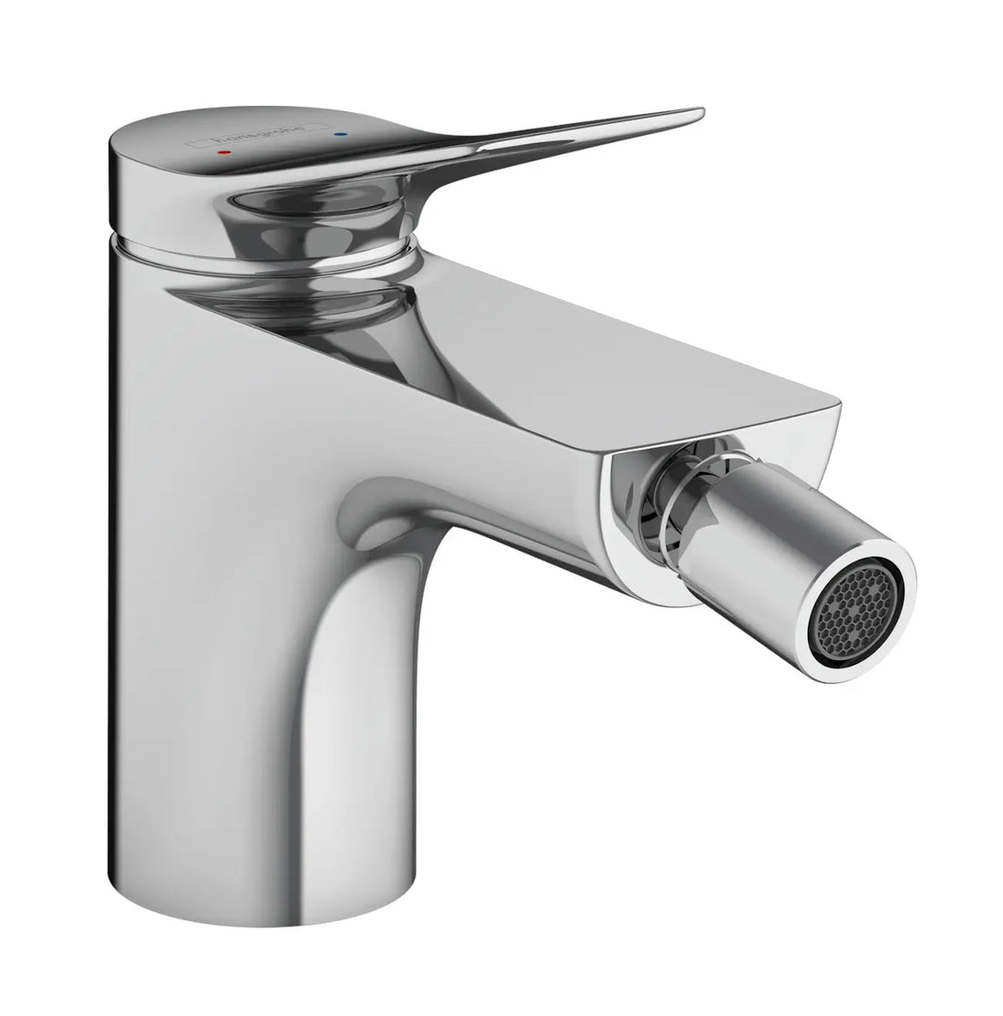 Baterie bideu Hansgrohe Vivenis cu ventil pop up, crom
