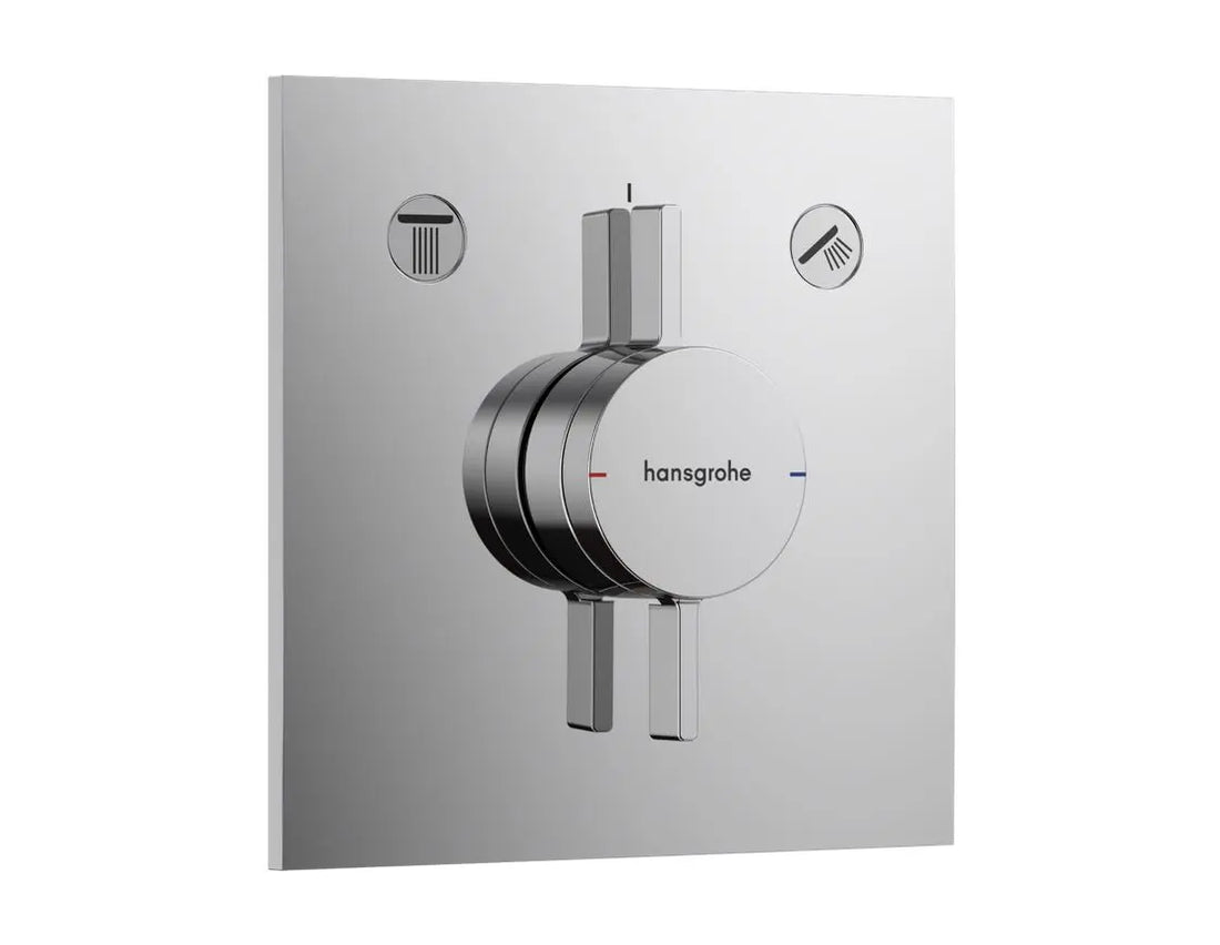 Ornament Hansgrohe baterie incastrata cada duoturn e, 2 functii, crom, cu ventil