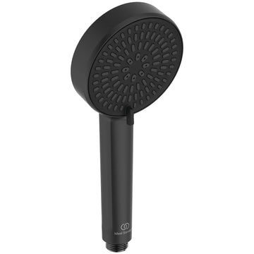 Sistem dus termostatic ceratherm Ideal Standard T25+ , cap dus 260 mm 2 jeturi, furtun 1750MM si para 100MM 2 jeturi, silk black