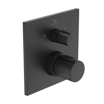 Ornament baterie cada/dus ceratherm Ideal Standard C100 termostatica silk black(pentru A100NU)