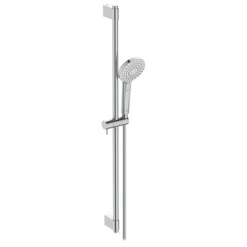 Set Ideal Standard dus idealrain evo round cu para 110MM cu 3 jeturi, furtun 1750MM si bara 900 mm