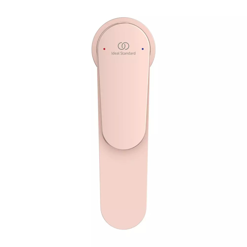 Baterie lavoar H120 Ideal Standard Cerafine o, ventilclick-clack, rose