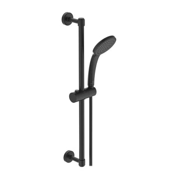 Set dus idealrain Ideal Standard silk black cu bara 600 mm, furtun 1750 mm si para 1 functie
