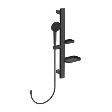 Set Ideal Standard dus idealrain alu+, bara dus 600MM, para 100MM 2 jeturi, furtun 1750MM, silk black