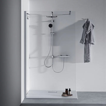 Sistem dus ceraflow Ideal Standard 25+, cap dus 260 mm 2 jeturi, furtun 1750MM si para 100MM 2 jeturi, furtun conector 800 mm, crom (se poate conecta la orice baterie de dus )