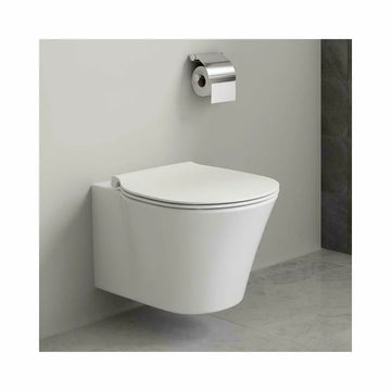 Vas WC connect Ideal Standard air suspendat aquablade, alb lucios