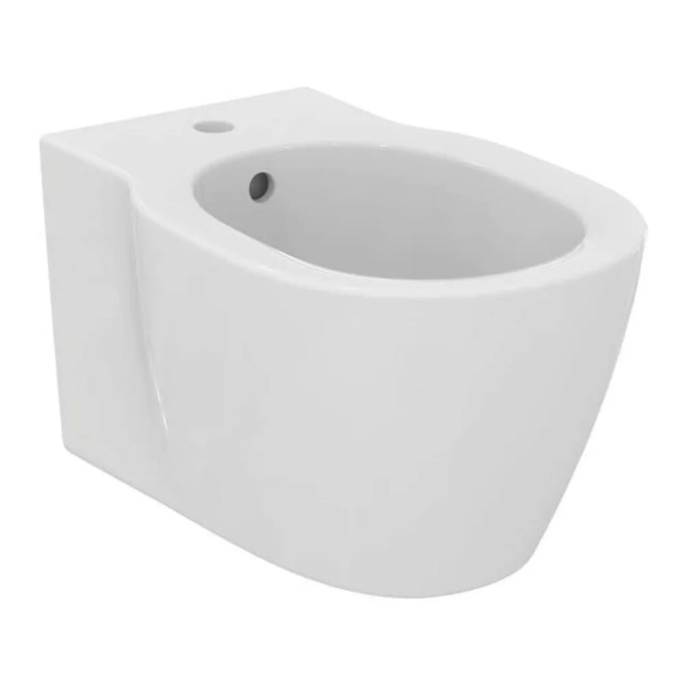 Bideu Ideal Standard Connect suspendat 54X36 cu fixare complet ascunsa, alb lucios