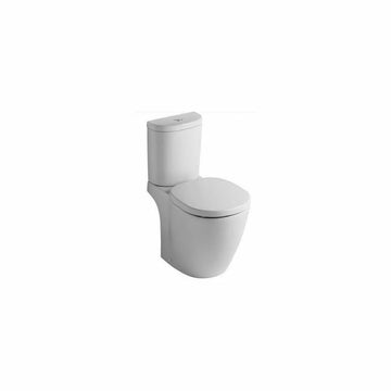 Set vas WC connect, Ideal Standard rezervor arc cu alimentare laterala si capac WC