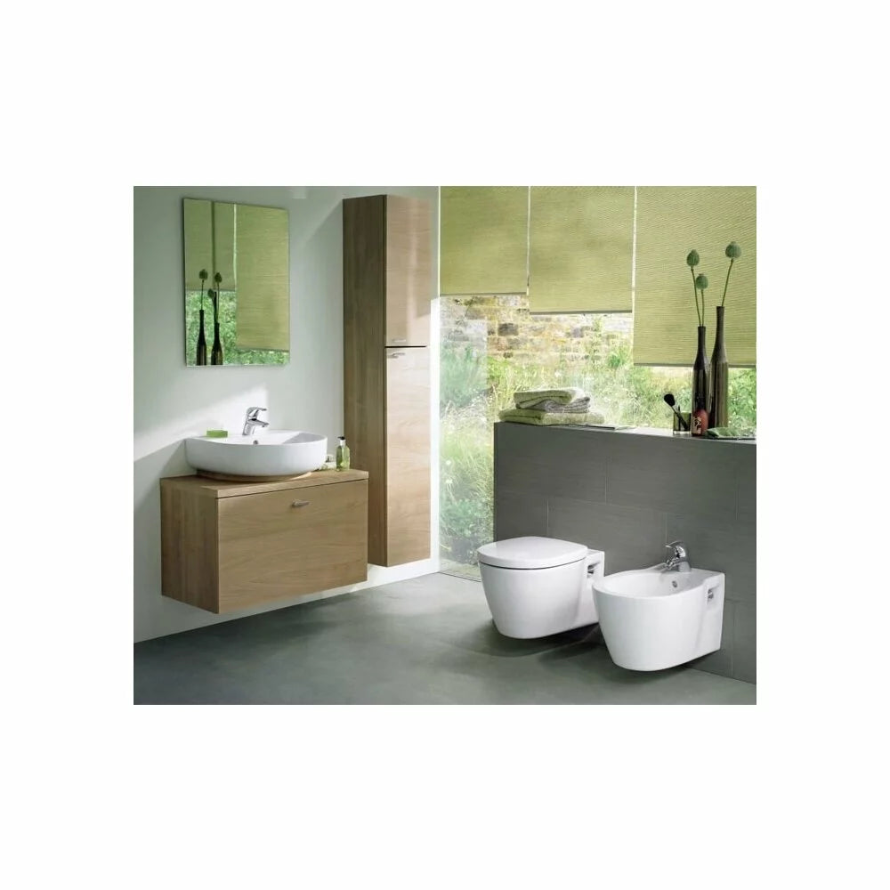 Vas WC Ideal Standard Connect suspendat cu functie de bideu, 54x36 cm