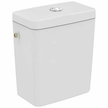 Rezervor WC connect Ideal Standard cube 3/6 l, dubla actionare, alimentare laterala