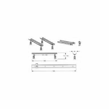 Set Ideal Standard picioare universal