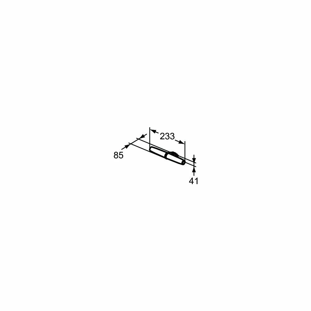 Ideal Standard Aplica LED eva 233X85X41, 1X6W, 220-240V