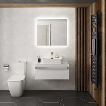 Oglinda Ideal Standard cu lumina ambientala pe 4 laturi 100X70 LED 54.6W sistem dezaburire